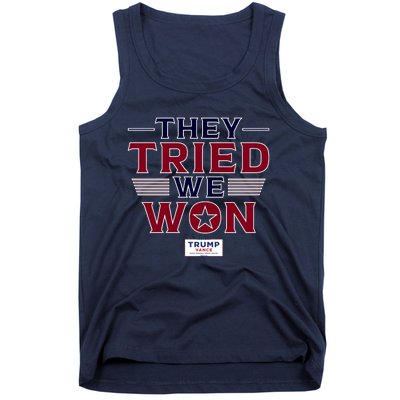 They Tried We Won Trump 2024 Tank Top