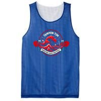 Tampon Tim Will Stop The Red Wave Political Vote Harris Walz Mesh Reversible Basketball Jersey Tank