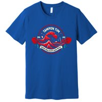 Tampon Tim Will Stop The Red Wave Political Vote Harris Walz Premium T-Shirt