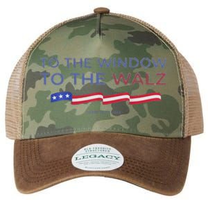 To The Window To The Tim Walz Kamala Harris 2024 Legacy Tie Dye Trucker Hat