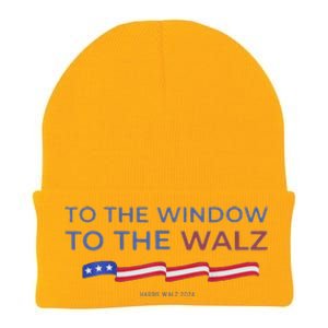 To The Window To The Tim Walz Kamala Harris 2024 Knit Cap Winter Beanie