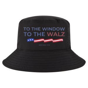 To The Window To The Tim Walz Kamala Harris 2024 Cool Comfort Performance Bucket Hat