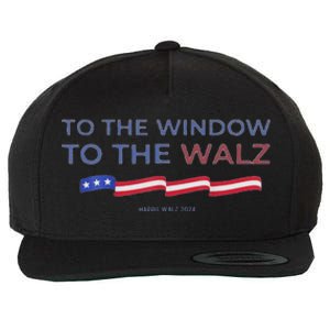 To The Window To The Tim Walz Kamala Harris 2024 Wool Snapback Cap