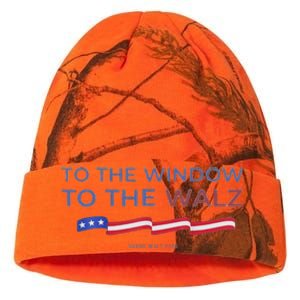 To The Window To The Tim Walz Kamala Harris 2024 Kati Licensed 12" Camo Beanie