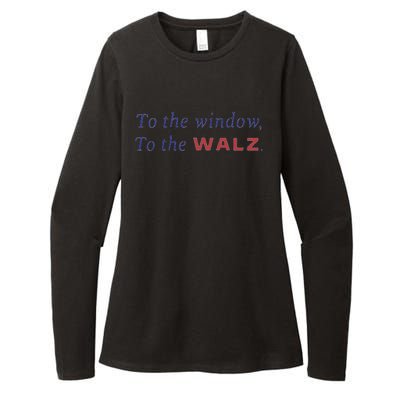 To The Window To The Tim Walz Kamala Harris 2024 Womens CVC Long Sleeve Shirt