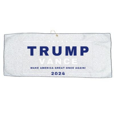 Trumpamania Trumpamania Wrestler Trump Vance Vp Maga Large Microfiber Waffle Golf Towel