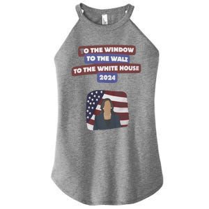 To The Window To The Tim Walz Kamala Harris 2024 Women's Perfect Tri Rocker Tank