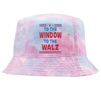 To The Window To The Walz Harris Walz 2024 Tie-Dyed Bucket Hat