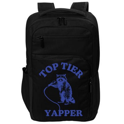 Top Tier Yapper Meme Retro Cartoon Impact Tech Backpack