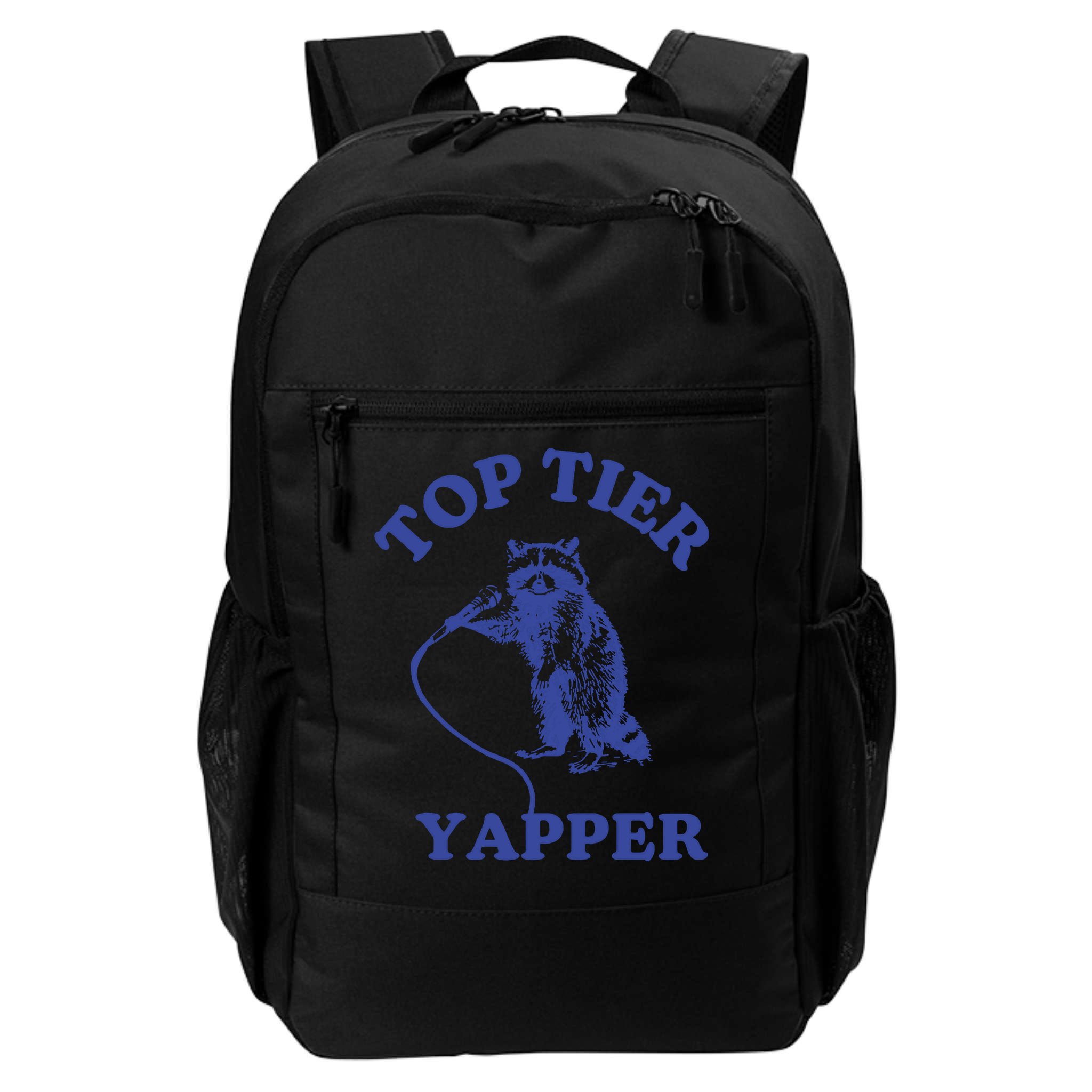 Top Tier Yapper Meme Retro Cartoon Backpack