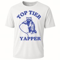 Top Tier Yapper Meme Retro Cartoon Cooling Performance Crew T-Shirt