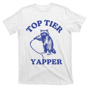 Top Tier Yapper Meme Retro Cartoon T-Shirt