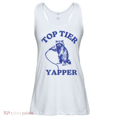 Top Tier Yapper Meme Retro Cartoon Ladies Essential Flowy Tank