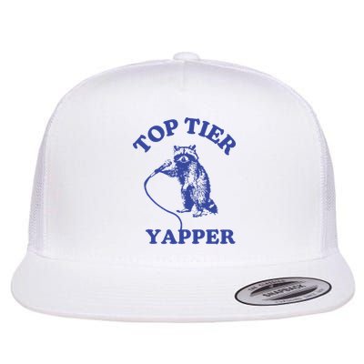 Top Tier Yapper Meme Retro Cartoon Flatbill Hat