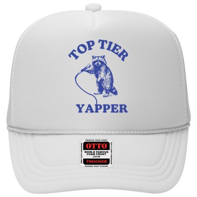 Top Tier Yapper Meme Retro Cartoon Trucker Hat