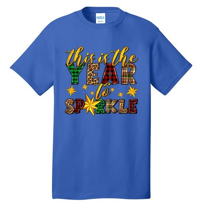 This The Year To Christmas Star Xmas Holiday Pajamas Gift Tall T-Shirt