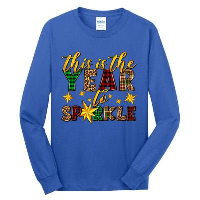 This The Year To Christmas Star Xmas Holiday Pajamas Gift Tall Long Sleeve T-Shirt