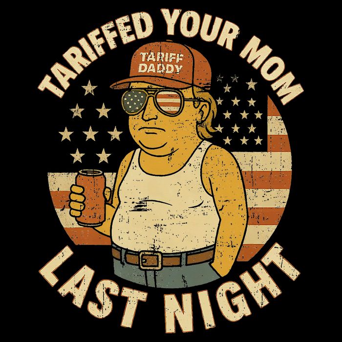 Trump Tariffed Your Mom Last Night Tariff 16 in Basic Backpack