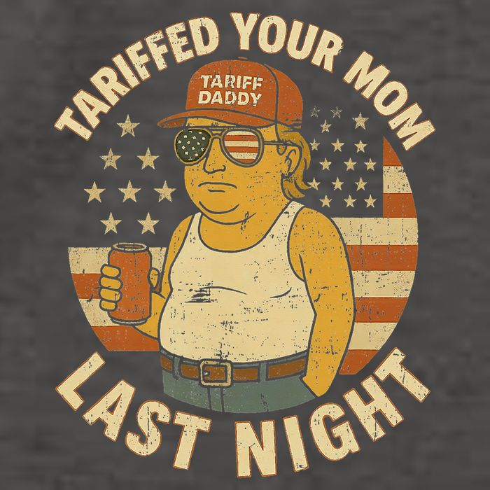 Trump Tariffed Your Mom Last Night Tariff Vector Backpack