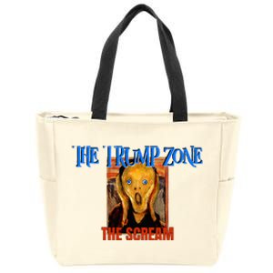 The Trump Zone Is Funny Political Parody And Satire Zip Tote Bag