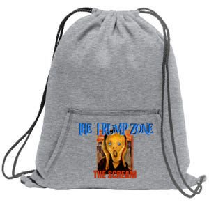 The Trump Zone Is Funny Political Parody And Satire Sweatshirt Cinch Pack Bag