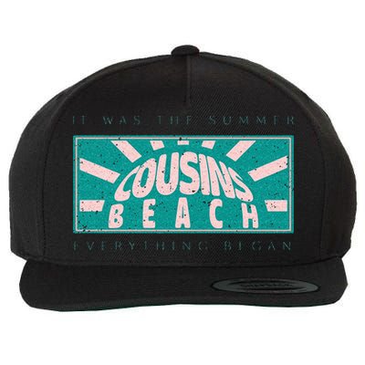 The Twilight Zone Vintage Television Logo Wool Snapback Cap