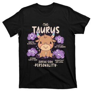 The Taurus Zodiac Sign Personality T-Shirt