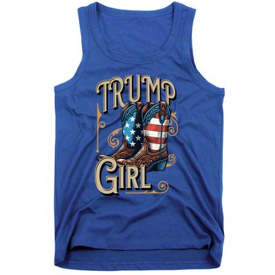 Trump Usa American Cow Boots Meaningful Gift Tank Top