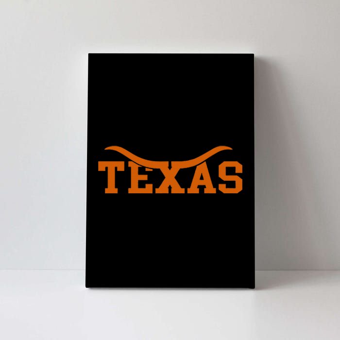 Texas Usa Bull American Canvas