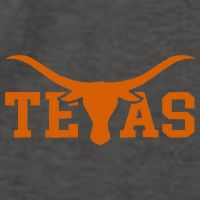 Texas USA Bull American Font Vector Backpack