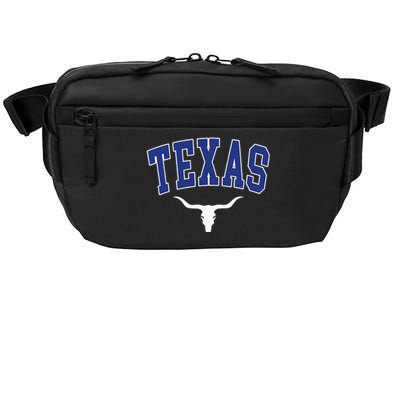 Texas USA Bull America Font Crossbody Pack