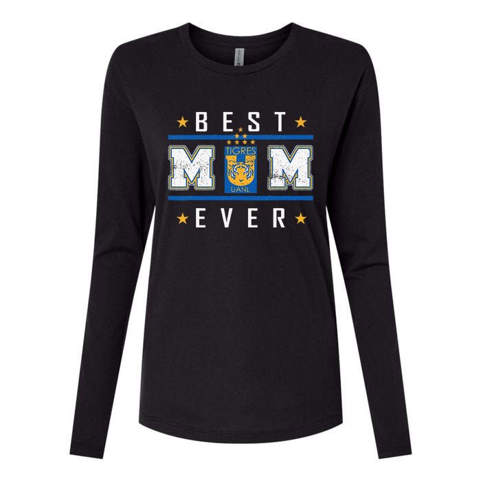 Tigres UANL Best Mom Ever Happy Mother'S Day Womens Cotton Relaxed Long Sleeve T-Shirt