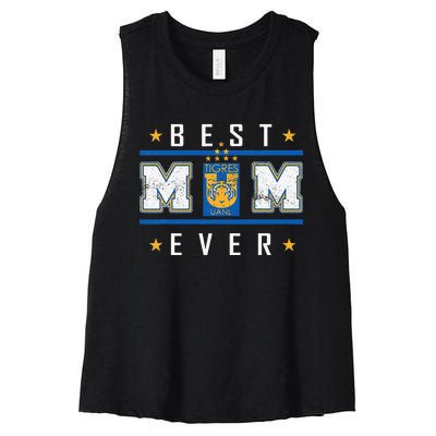 Tigres UANL Best Mom Ever Happy Mother'S Day Women's Racerback Cropped Tank