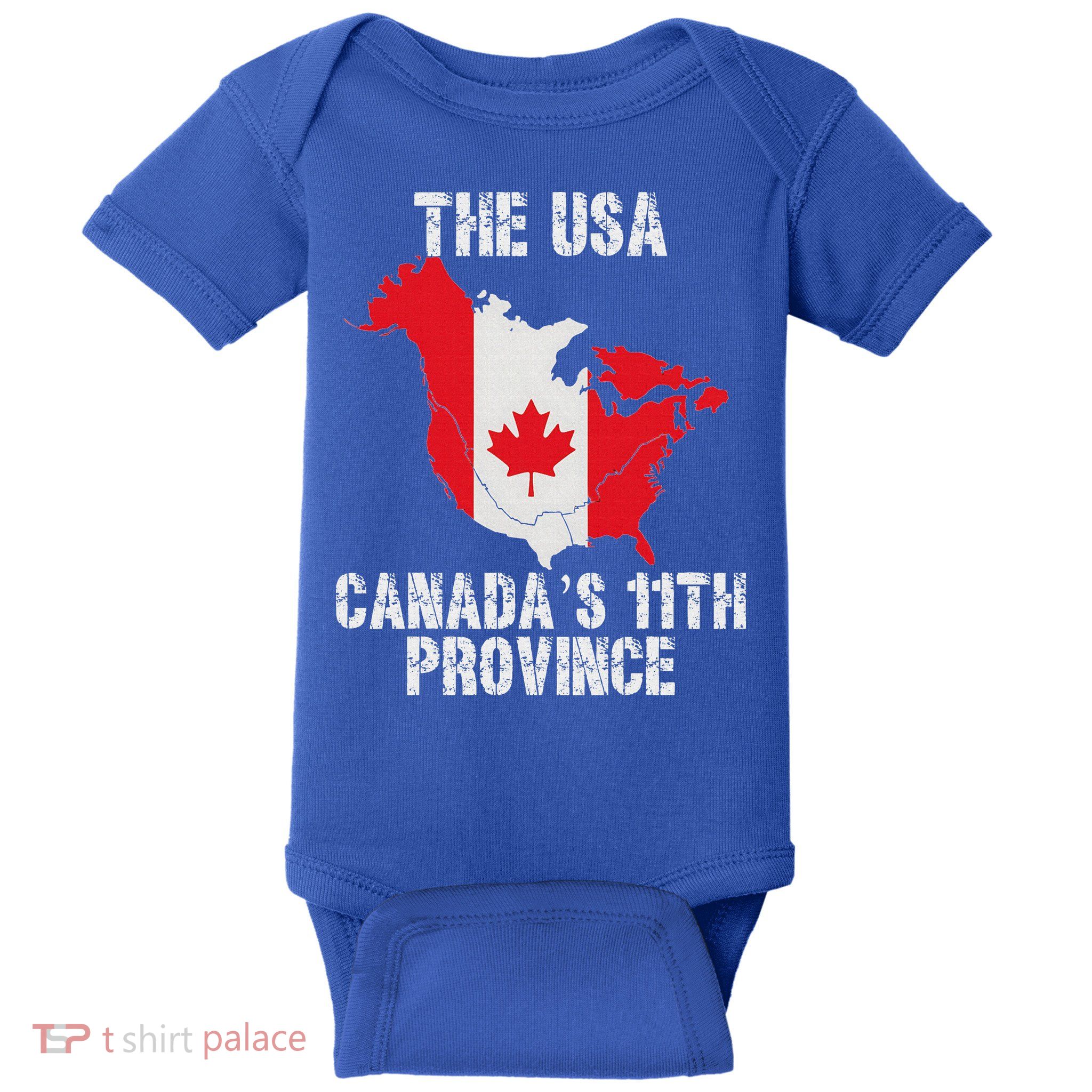 The Usa Canada’S 11th Province Baby Bodysuit