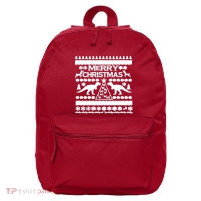 Trex Ugly Christmas 16 in Basic Backpack