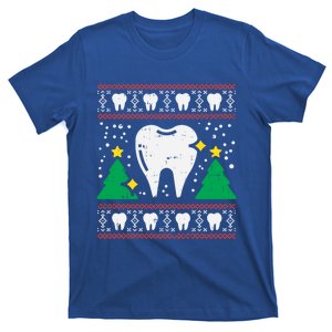 Tooth Ugly Christmas Sweater Funny Teeth Xmas Dentist Gift Cute Gift T-Shirt