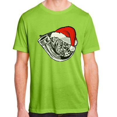 Turbo Ugly Christmas Car Enthusiast Racing Drifting Matching Cute Gift Adult ChromaSoft Performance T-Shirt