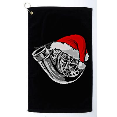 Turbo Ugly Christmas Car Enthusiast Racing Drifting Matching Cute Gift Platinum Collection Golf Towel