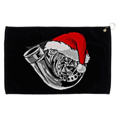 Turbo Ugly Christmas Car Enthusiast Racing Drifting Matching Cute Gift Grommeted Golf Towel