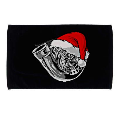 Turbo Ugly Christmas Car Enthusiast Racing Drifting Matching Cute Gift Microfiber Hand Towel