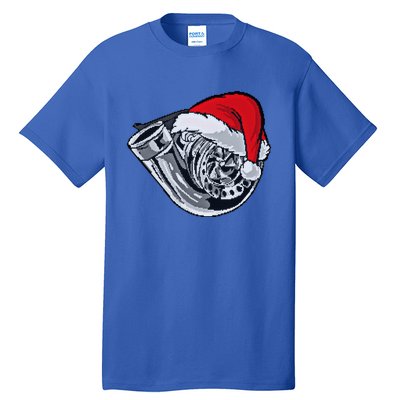 Turbo Ugly Christmas Car Enthusiast Racing Drifting Matching Cute Gift Tall T-Shirt