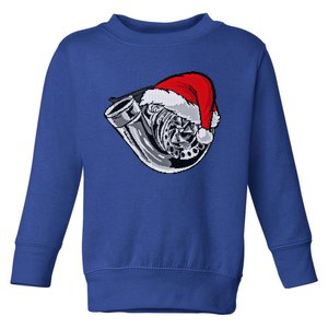 Turbo Ugly Christmas Car Enthusiast Racing Drifting Matching Cute Gift Toddler Sweatshirt