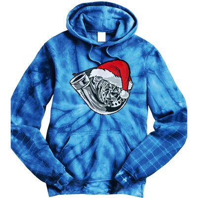 Turbo Ugly Christmas Car Enthusiast Racing Drifting Matching Cute Gift Tie Dye Hoodie