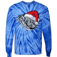 Turbo Ugly Christmas Car Enthusiast Racing Drifting Matching Cute Gift Tie-Dye Long Sleeve Shirt