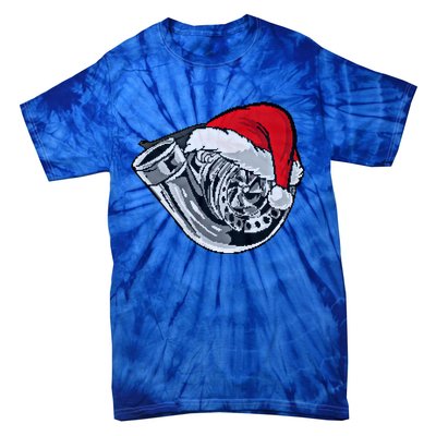 Turbo Ugly Christmas Car Enthusiast Racing Drifting Matching Cute Gift Tie-Dye T-Shirt