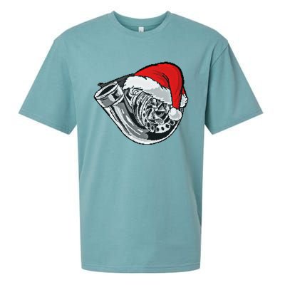 Turbo Ugly Christmas Car Enthusiast Racing Drifting Matching Cute Gift Sueded Cloud Jersey T-Shirt