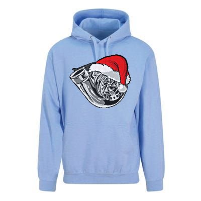 Turbo Ugly Christmas Car Enthusiast Racing Drifting Matching Cute Gift Unisex Surf Hoodie