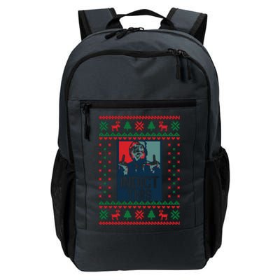 Trump Ugly Christmas Funny Ugly Daily Commute Backpack