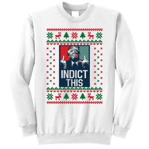 Trump Ugly Christmas Funny Ugly Sweatshirt