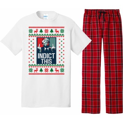 Trump Ugly Christmas Funny Ugly Pajama Set